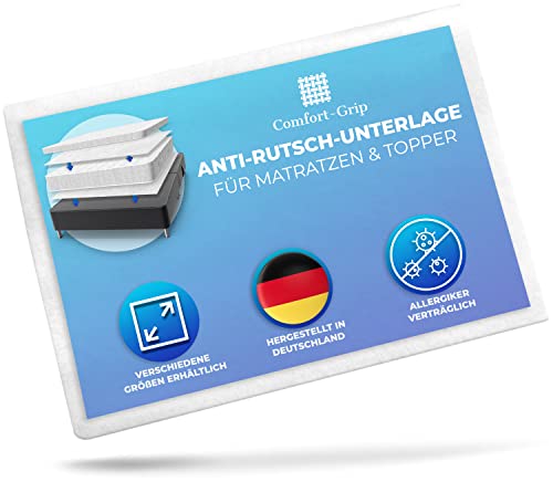 Comfort-Grip Antirutschmatte für Boxspringbett - Anti Rutsch Unterlage für Boxspring Bett - ideal für Matratzen und Topper 160x200 cm - Matratzenstopper