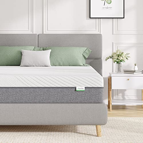 Novilla Matratze 160x190cm H2 Gel Memory Foam Kaltschaummatratze 7 Zonen Schaumstoff Rollmatratze Atmungsaktiv Unterstützend Bewegung Isolierung Oeko-Tex 24cm