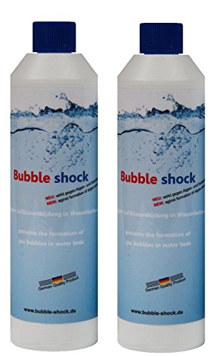 Bubble shock gegen Luftblasenbildung in Wasserbetten Doppelpack (2 x 400g)