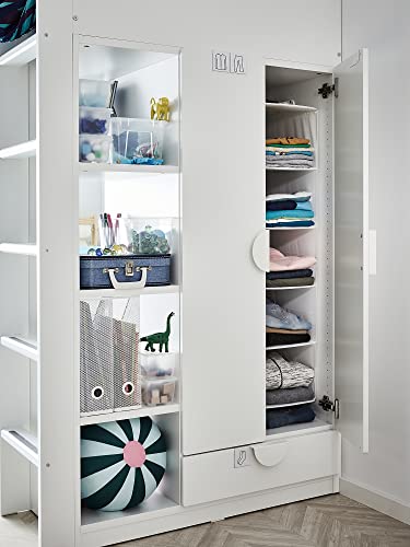 Protuning IKEA ALVINE KVIST Bettwäscheset in weiß; 100% Baumwolle; 2tlg; (155x220cm und 80x80cm)