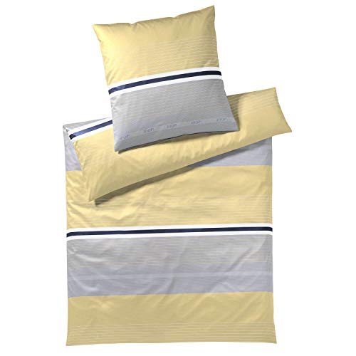 Joop! Bettwäsche Fit Lemon 1 Bettbezug 155 x 220 cm + 1 Kissenbezug 80 x 80 cm