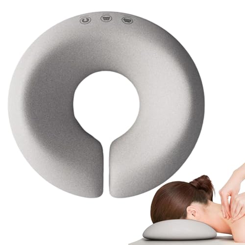 Massage Kissen - Massage Kopfstütze Für Das Bett | Kopfkissen Mit Loch | Massagekissen Mit Der Vorderseite Nach Unten | Kopfpolster Massage Gesichtsunterstützung Für Salons, Schreibtische, 28,8x7,5 CM