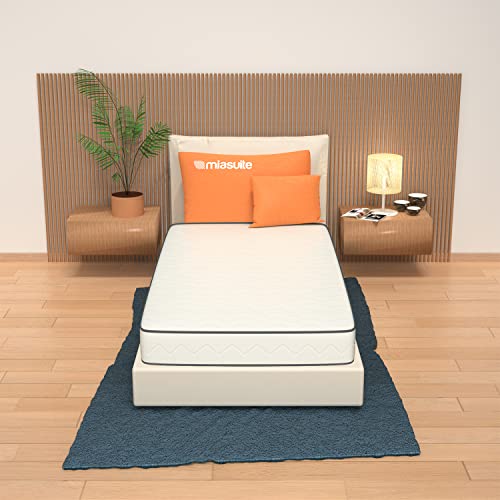 Matratze 70x190 cm, Höhe 18 cm - aus Waterfoam, Atmungsaktive, Antiallergisch und Milbendicht. Modell: Primavera H18