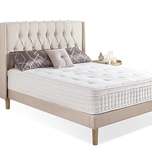 Zinus Matratze 90x200 cm - Härtegrad H2-H3 - Höhe 30cm - Öko-Tex zertifiziert - Schaumstoffmatratze mit Taschenfederkern - Hybridmatratze