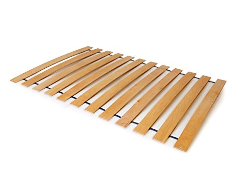 moebel-eins ACHAT Lattenrost Rollrost, Federleisten aus Stabiler Buche, TÜV zertifiziert, 80 x 200