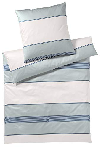 Joop! Bettwäsche Rise mint 1 Bettbezug 135 x 200 cm + 1 Kissenbezug 80 x 80 cm