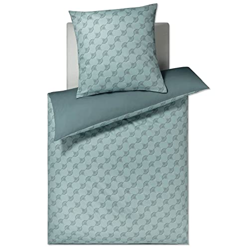 Joop! Bettwäsche Cornflower Double 4083 Aqua Foam - 44 80x80 cm - 135x200 cm