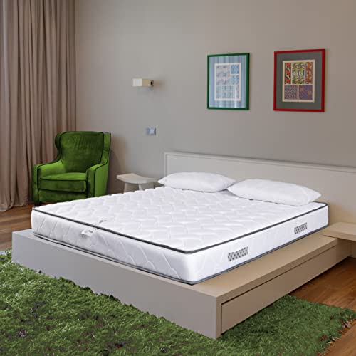 ITALYMATERASSI Iris Matratze Memory Foam, Stoff, Polyurethan, Orthopädisch und hypoallergen, 175x190 cm