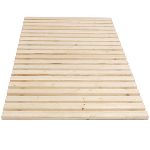 TUGA - Holztech stabilstes Rollrost gebaut für die Ewigkeit Deutschland gefertigtes Lattenrost 200 x 220 cm (100x220 2Stück)
