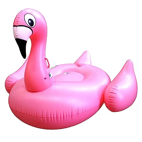 Best Sporting Schwimmtier Kinder Flamingo XXL 190x170x135cm I Schwimmtiere für den Pool I Wassertiere aufblasbar I Pool Tiere I aufblasbare Tiere für Pool I Wassertiere I aufblasbares Schwimmtier