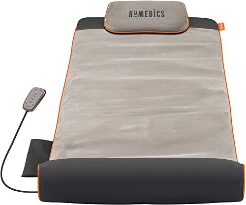 Homedics Stretch Stretchingmatte inspiriert durch Yoga, Yogamatte Gymnastikmatte Fitnessmatte mit 7 Luftkammern für Fitness und Entspannung, Dehnung der Muskulatur und Verbesserung der Beweglichkeit