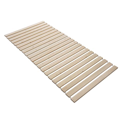 Betten-ABC Madera Natura XXL Rollrost, Massives Fichtenholz (Größe: 120 x 200 cm, 21 Leisten)