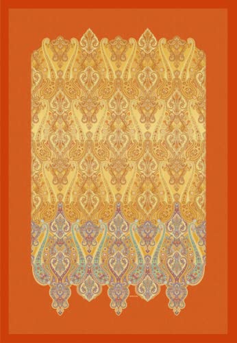Bassetti RAGUSA Foulard aus 100% Baumwolle in der Farbe Gold Y1, Maße: 180x270 cm -9322026