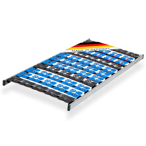 CubeSleep 7-Zonen Lattenrost Cloud NV Tellerrahmen 90x200cm | starr | Made In Germany | GS Zertifiziert – geprüfte Sicherheit