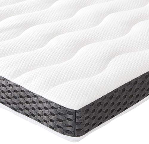 Amazon Basics Comfort Matratzenauflage aus Memory-Schaumstoff, 7 cm – 135 x 190 cm