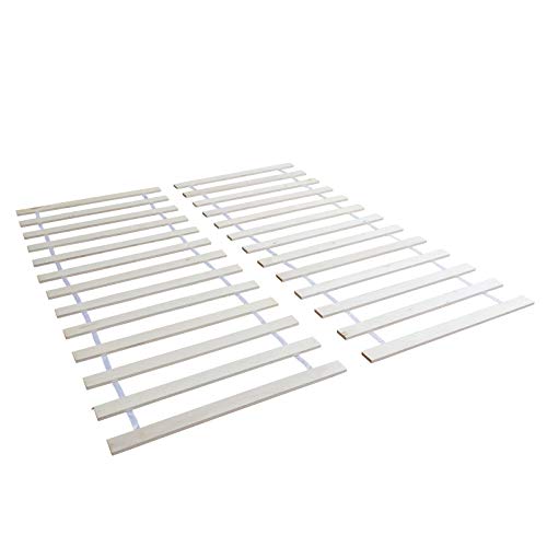 Homestyle4u 1758, Rollrost Lattenrost Rolllattenrost 160 x 200 Kiefer Massivholz 2 x 13 Latten Bett