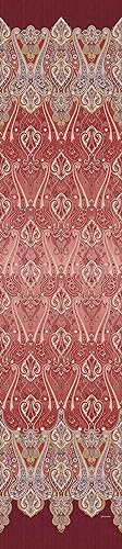Bassetti RAGUSA Foulard aus 100% Baumwolle in der Farbe Bordeaux R1, Maße: 180x270 cm - 9325923
