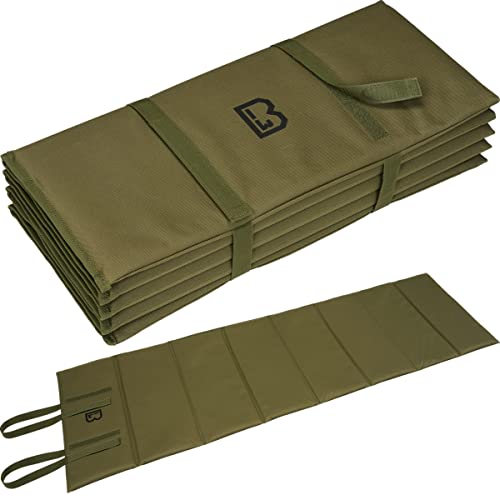 Brandit ISOMATTE MOLLE FALTBAR Armee FALTMATTE BW ISO Matte Outdoor THERMOMATTE, Farbe:Oliv