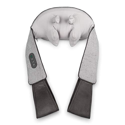 medisana NM 890 Shiatsu Nackenmassagegerät, Inkl. Wärme- und Rotlichtfunktion, 3 Geschwindigkeitsstufen, 2 Massagearten, Ideale Nacken- und Schultermassage