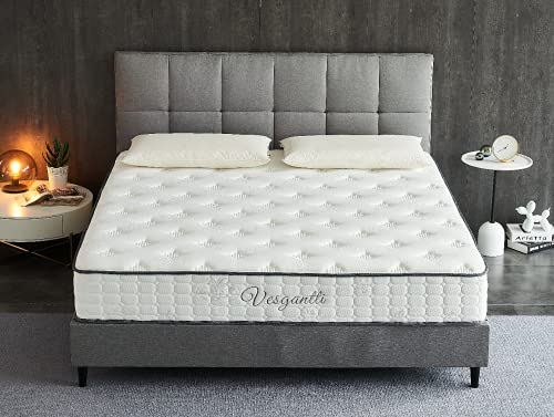 Vesgantti Matratze 140x200 Federkernmatratze 7-Zonen Taschenfederkernmatratze Modern Tonnentaschenfederkernmatratze Comfort Boxspring Mattress (H3, Fashion Tight-top 24cm)