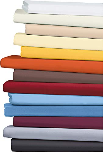 Erwin Müller Spannbettlaken, Spannbetttuch Memmingen Interlock-Jersey weiß Größe 140x200-160x200 cm - formstabil, faltenfrei, anschmiegsam, mit Rundumgummi (weitere Farben,Größen)