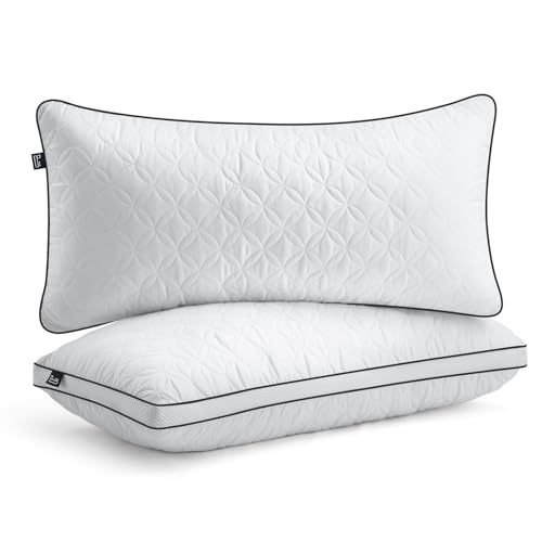 BedStory Kopfkissen 40x80cm 2er Set,Waschbare Kissen aus 950gx2 Mikrofasern,Atmungsaktive Pillow weich& stützend,Öko-Tex Zertifiziert