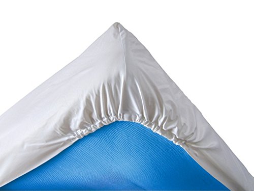 Die Pflegeexperten Spannbetttuch PVC Bettschutz Spannbettlaken Inkontinenz 100x200