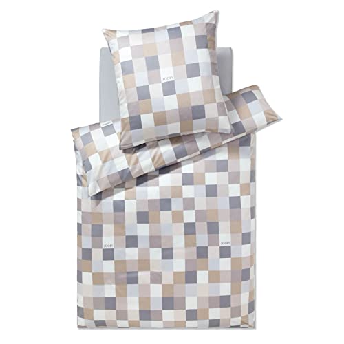 Joop! Bettwäsche Mosaic 4092 Sand - 07 2X 80x80 cm - 200x220 cm