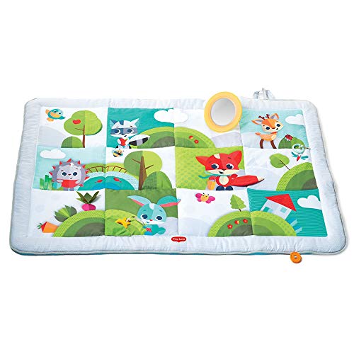 Tiny Love Baby Krabbeldecke 'Super Mat' - Meadow Days Design, große Baby-Spieldecke im modernen Design, (0M+) nutzbar ab der Geburt, XL Spieldecke, 150 x 100 cm, mehrfarbig