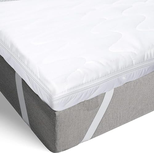 Katex matratzentopper Kaltschaum Topper 160x200cm für Betten, Schlafsofas, Boxspringbetten