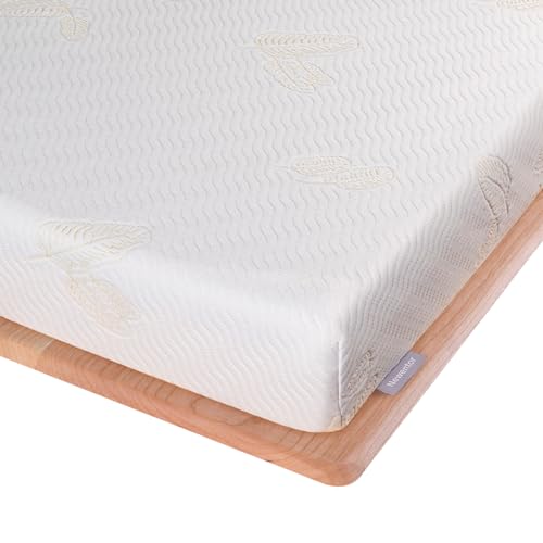 Newentor® 2in1 Härtegrade H2&H3 Gel Topper 90x200cm, 10cm Höhe Öko-TEX® Zertifiziert Matratzen Topper - Matratzentopper für Boxspringbett Wohnwagen Schlafsofa, Bezug Waschbar