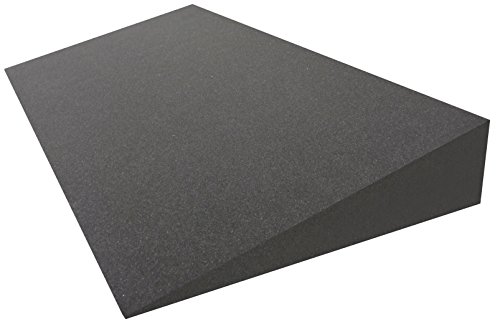 Dibapur® Keilkissen Matratzen Matratzenkeil Matratzenerhöhung Hochlagerungskeil fürs Bett (Ohne Bezug) (B 80 x T 50 x H 15 / 1cm)