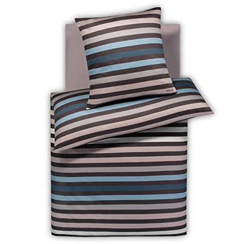 JOOP! Mako-Satin-Bettwäsche-Garnitur Tone Farbe Stone Größe 240x220+2x80x80