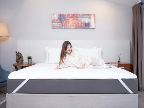 Buymax® Matratzenschoner 100x200cm wasserdicht - Oeko-Tex zertifizierte Inkontinenzauflage waschbar - wasserdichte Matratzenauflage Matratzenschutz Inkontinenzunterlage Nässeschutz 100x200 cm