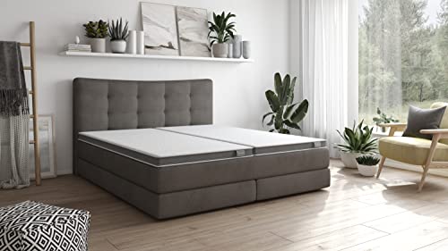 Traumnacht Exklusiv Visco / Kaltschaum Duo Topper mit Visco- und Kaltschaum Seite, einfach wenden, 90 x 200 cm, weiß, Öko-Tex zertifiziert, produziert nach deutschem Qualitätsstandard