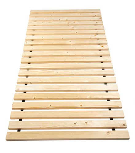 TUGA - Holztech stabilstes Rollrost gebaut für die Ewigkeit Deutschland gefertigtes Lattenrost - Bettgröße 160 x 220 cm (80x220 2Stück)