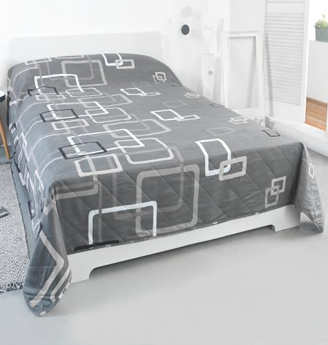 MALIKA® Tagesdecke 220x240 für Betten Überwurfdecke Bettüberwurf Tagesdecke Bett Sofaüberwurf, Größe:220x240 cm, Designe:Design 4
