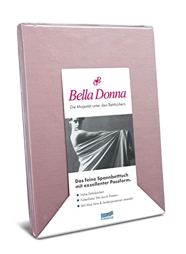 bella-donna bella-donna Jersey Spannbettlaken, amethyst, 180 cm x 200 cm