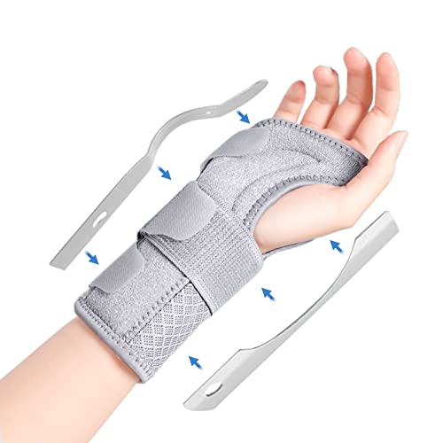 Paskyee Karpaltunnel-Handgelenkbandage für Damen und Herren, verstellbare Handgelenkschiene für rechte und linke Hand, Schmerzlinderung bei Arthritis, Sehnenscheidenentzündung