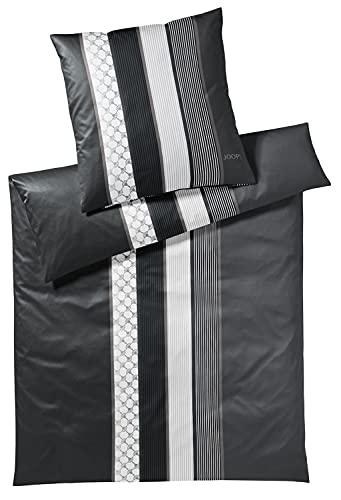 Joop! Bettwäsche Cornflower Stripes 4069 deep Stone - 99 80x80 cm - 155x200 cm