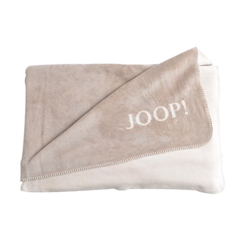 Joop! Uni-Doubleface Decke 150/200 Sand-pergament
