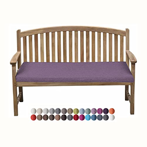 KCYXSMAX Bankauflage Bankkissen Bankpolster für Gartenbank 190x50x5cm Sitzauflage Polsterauflage mit abnehmbarem Bezug für Outdoor Bank Hollywoodschaukel Terrasse Küche Esstisch