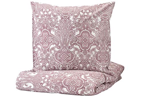 JÄTTEVALLMO IKEA Bettwäscheset in rosa; 100% Baumwolle; 2-teilig; (140x200/80x80cm)