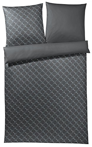 Joop! Bettwäsche Cornflower Gradiant 4059 Graphit - 09 80x80 cm - 135x200 cm