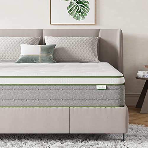 Novilla Matratze 150x200 Tonnentaschenfederkernmatratze Höhe 22cm Härtegrad H2 H3 Öko Tex Zertifiziert Rollmatratze mit Gel Memory Schaum Mittelfest Punktelastizität