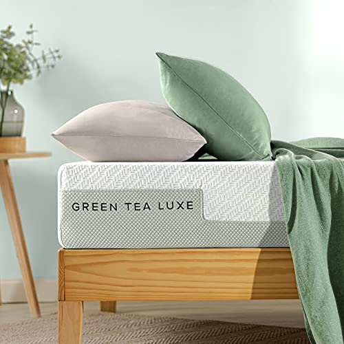 ZINUS Green Tea Luxe Memory Schaum Matratze | Anpassungsfähige 7 Zonen Matratze | 140 x 200 cm | Höhe 20 cm | H3-H4 Mittelfest | | Rollmatratze | OEKO-TEX