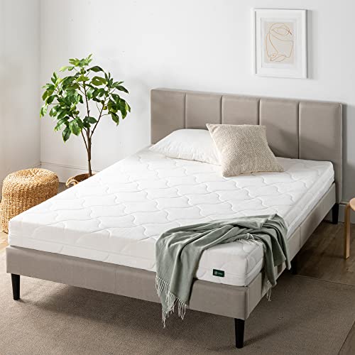 ZINUS Comfort Cut Schaumstoffmatratze Anpassungsfähige 7-Zonen-Matratze 100 x 200 cm Höhe 16 cm H2 Mittelfest Matratze in einer Box mit waschbarem Bezug bis zu 40 °C OEKO-TEX