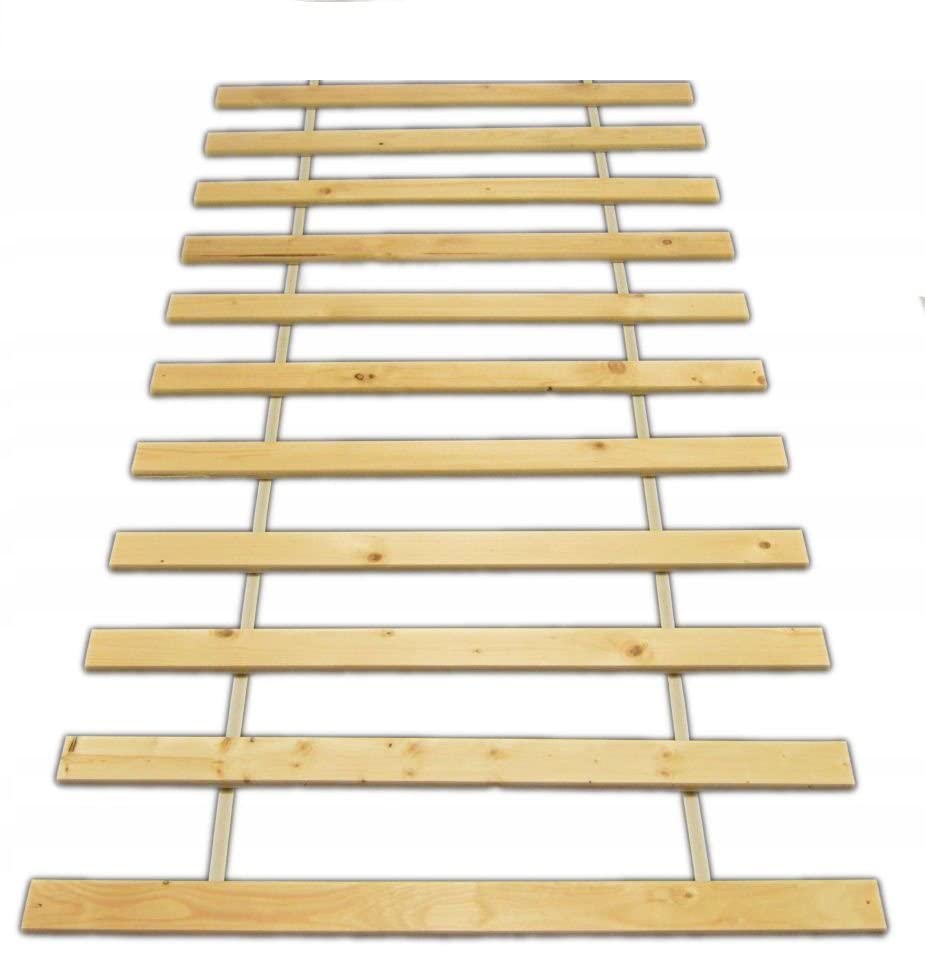 SunWood Noel Lattenrost Rollrost Bettrost Rollroste Holzlatten Latten Lamellen Rolllattenrost 70 x 140 cm (11 Latten 70 x 140 cm)