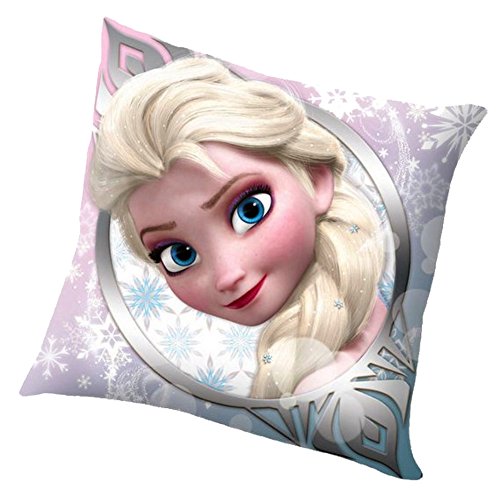 Disney wd16476 Frozen Anna und ELSA doppelseitig Plüsch Kissen, 40 x 40 cm