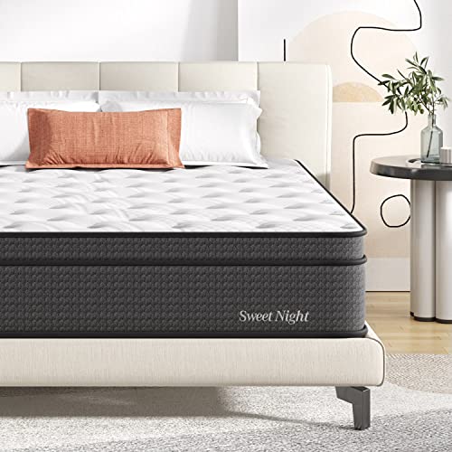 Sweetnight Matratze 160x190cm Federkernmatratze Höhe 25cm Öko Tex Zertifiziert Bambus Holzkohle Gel Memoryschaum Hybridmatratze Härtegrad H3 Tonnentaschencm Federkernmatratze Atmungsaktiv Rollmatratze